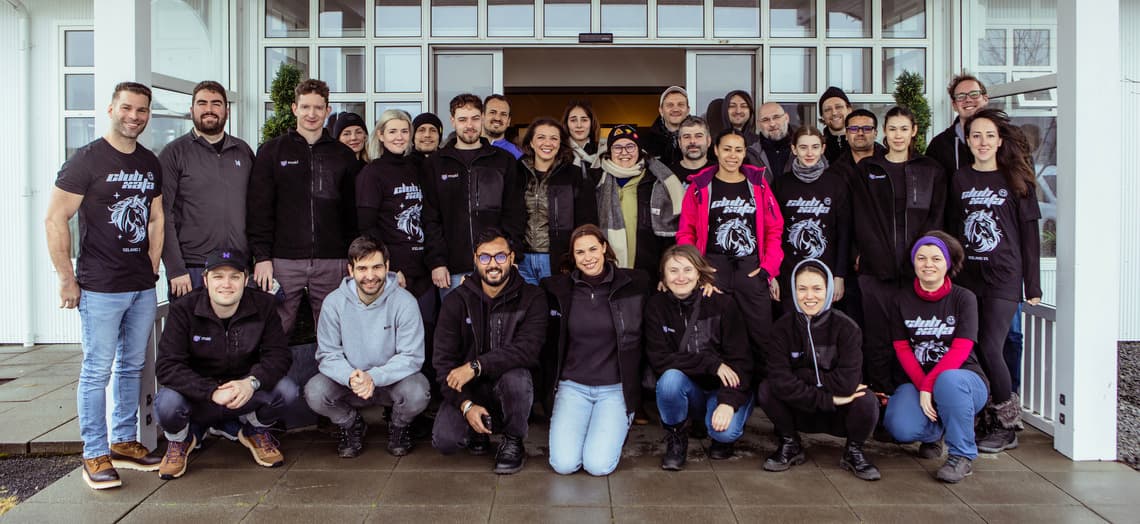 Club Xata Iceland 2025 - team photo