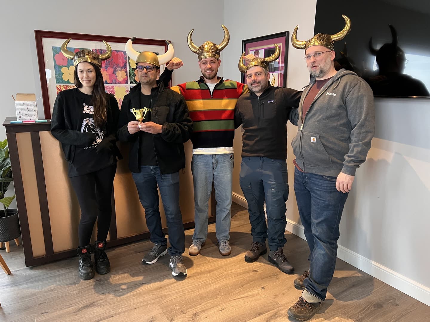 Club Xata Iceland 2025 - team photo