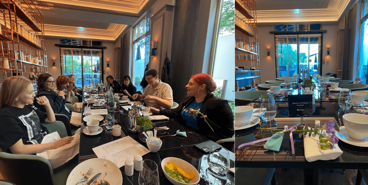 PGConf.DE'25 - Women in Postgres breakfast