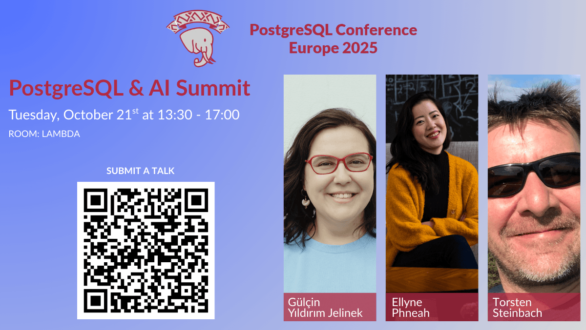 PostgreSQL and AI Summit