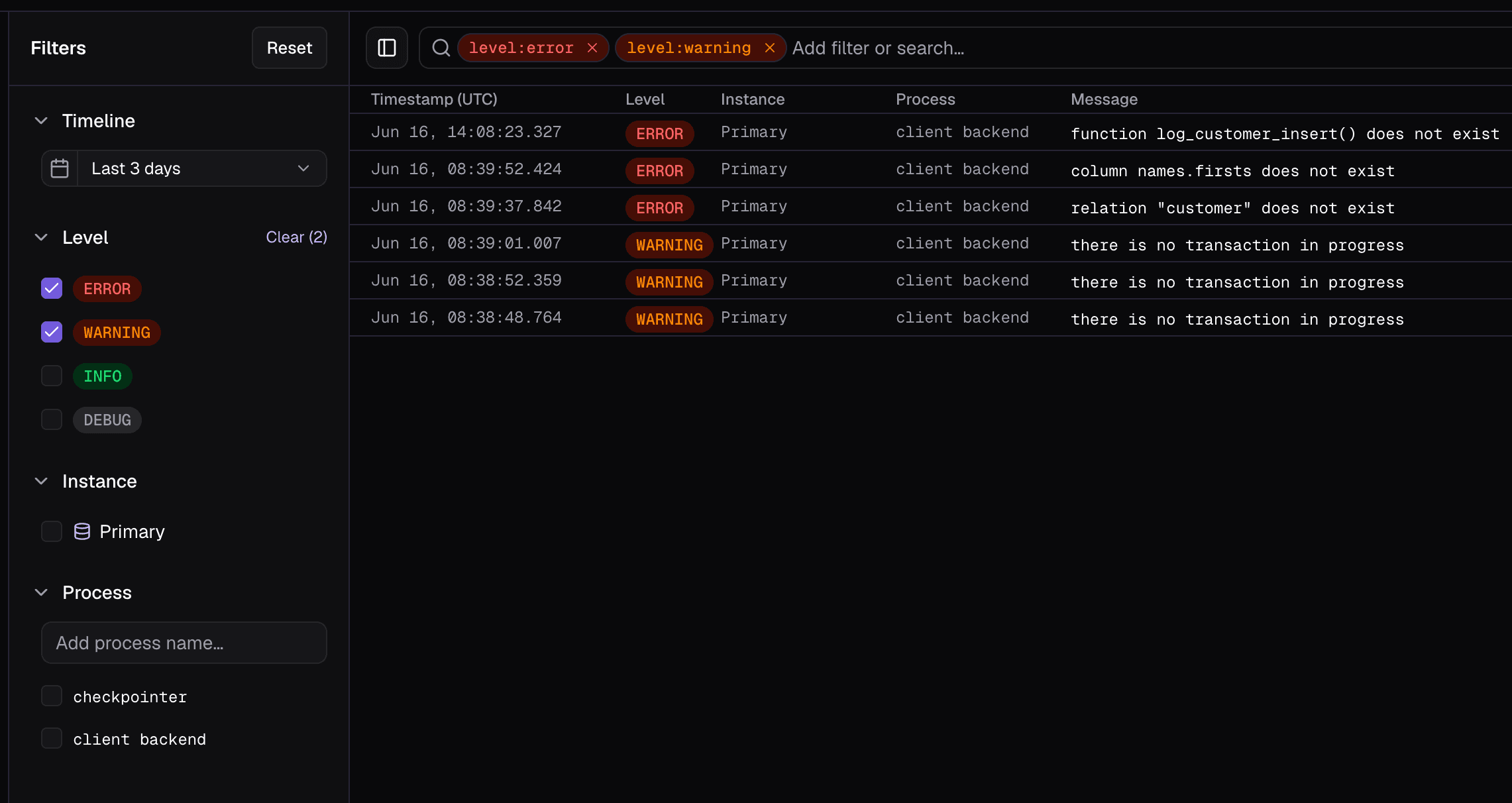 logs-filters