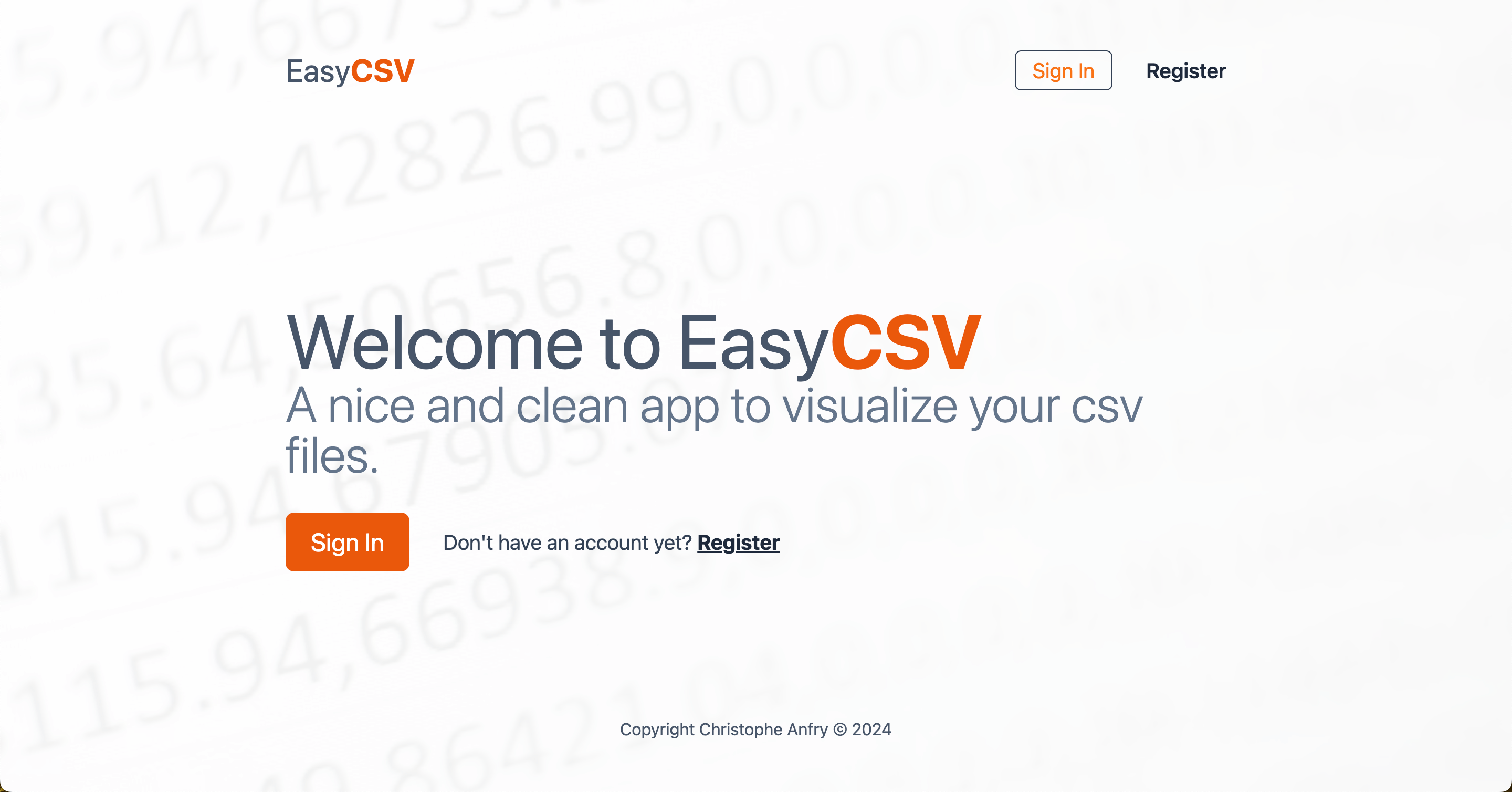 Easy CSV