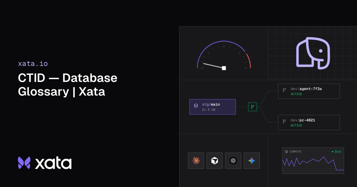 CTID — Database Glossary | Xata