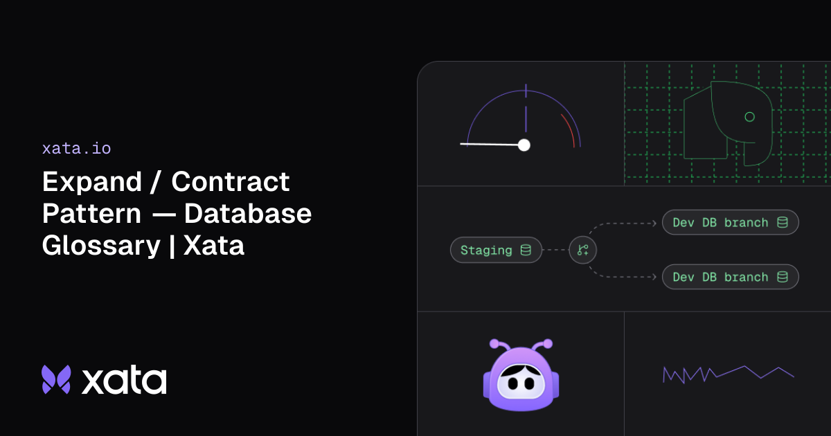Expand / Contract Pattern — Database Glossary | Xata