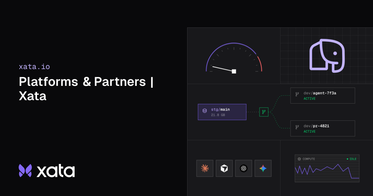 Platforms & Partners | Xata