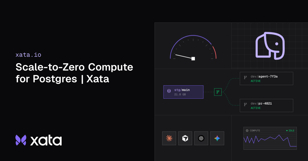 Scale-to-Zero Compute for Postgres | Xata
